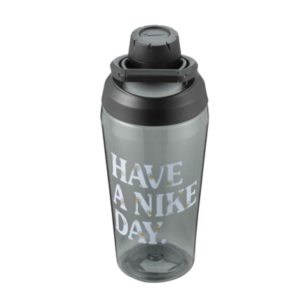 Nike TR Hypercharge Chug Bottle 16oz - Anthracite/Black/Light Marine