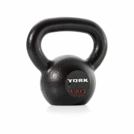 York 6kg Cast Iron Kettlebell